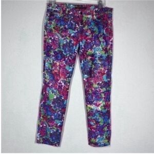 Joe's Jeans Multicolor Floral Women's Ankle Jeans